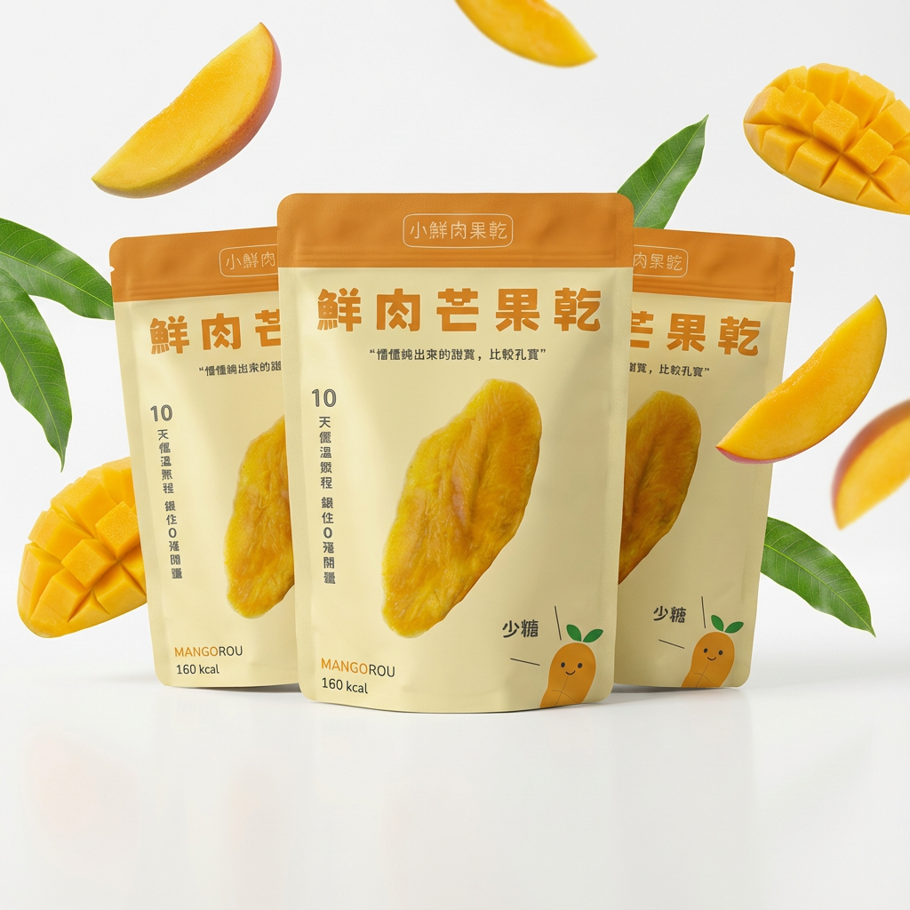 小鮮肉芒果乾 - 100g 包